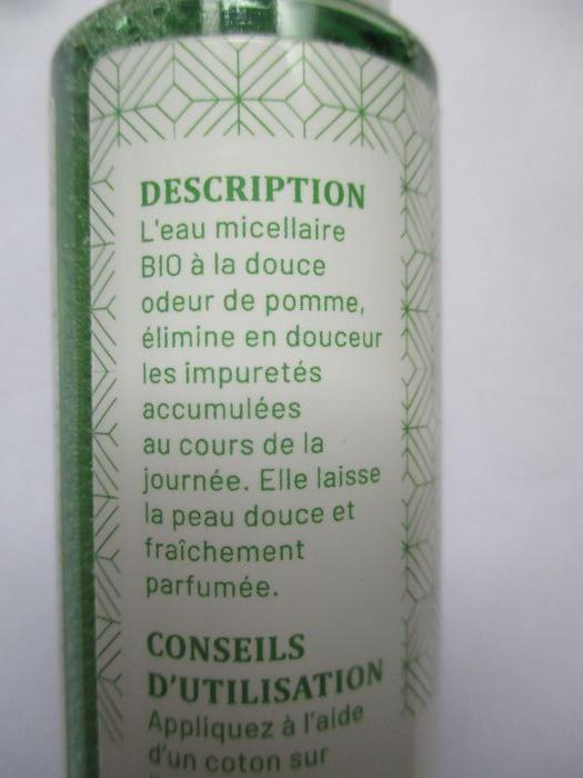 EXAALTA eau micellaire démaiquillante pomme aloe vera 100 ml - photo numéro 4