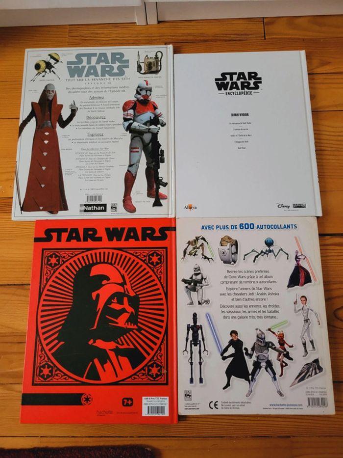 Lot livres encyclopédies Star Wars Lucas films Disney Clone Wars stickers univers Jedi Sith - photo numéro 6