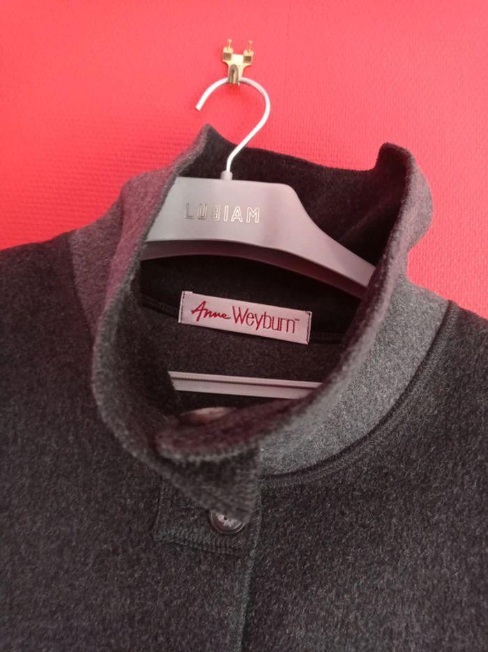 Manteau Anne Weyburn Gris taille 46 - photo numéro 15