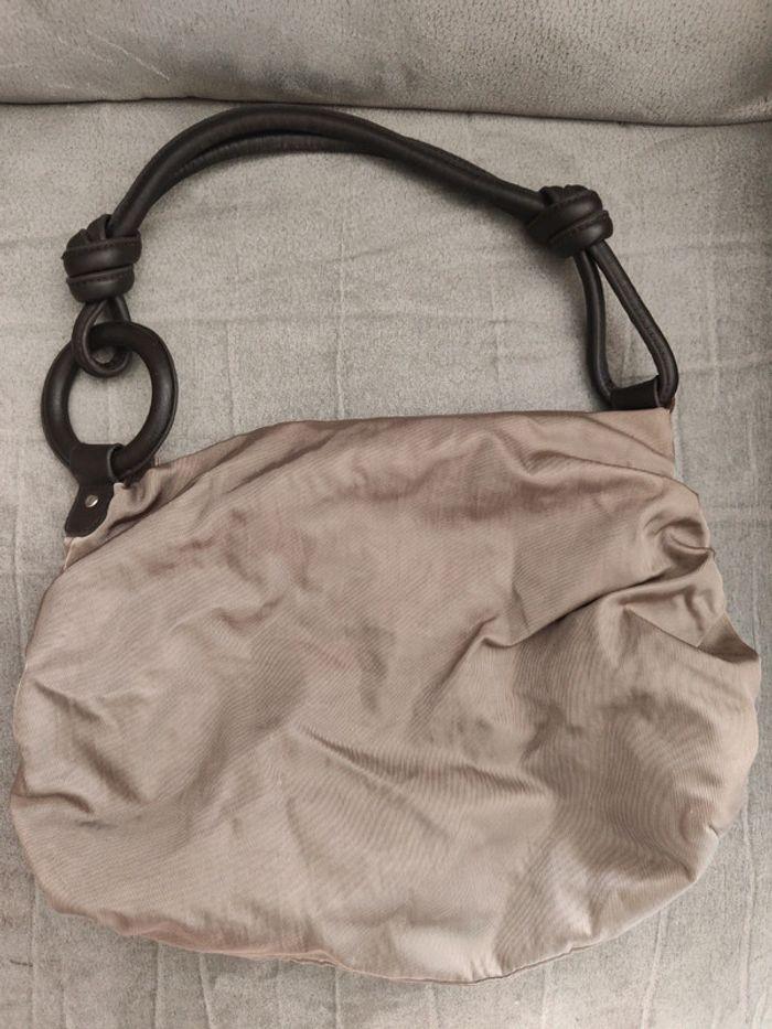 Sac à main taupe femme - photo numéro 2