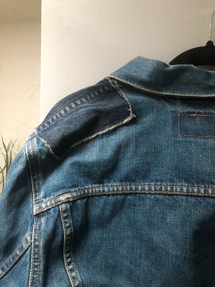 Veste jean levi’s taille L effet usé - photo numéro 3