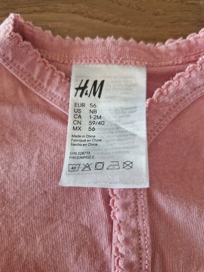 Lot 2 pyjamas H&M 1 mois - photo numéro 7