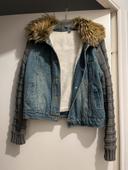 Veste en Jean + Fourrure