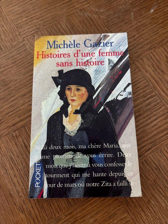 Histoires d’une femme sans histoire / Michèle Gazier - photo numéro 1