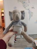 Peluche éléphant