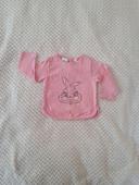 T-shirt manches longues rose Panpan Disney 6 mois