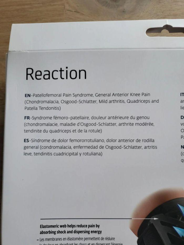 Genouillere neuve XL XXL Reaction Donjoy - photo numéro 4