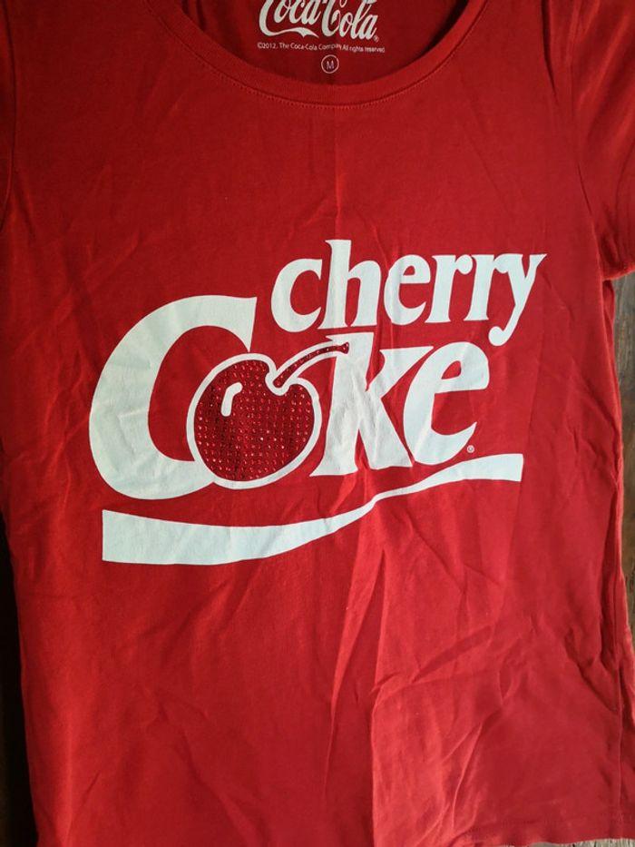 Tee shirt cherry coca - photo numéro 2