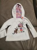 Pull blanc Baby Club 6 mois