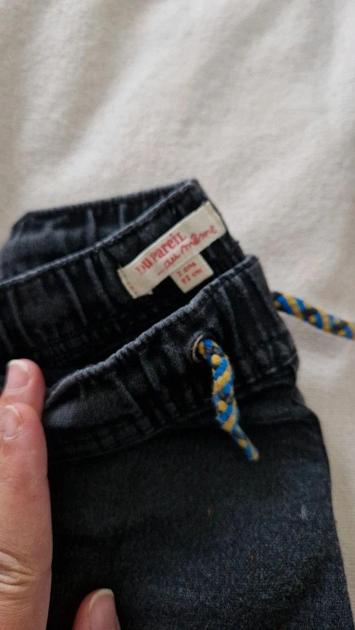 Lot pantalons jeans 92 cm - photo numéro 2