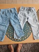 Lot de 2 jeans 24 mois