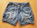 Short en jean effet boule T. 14 ans