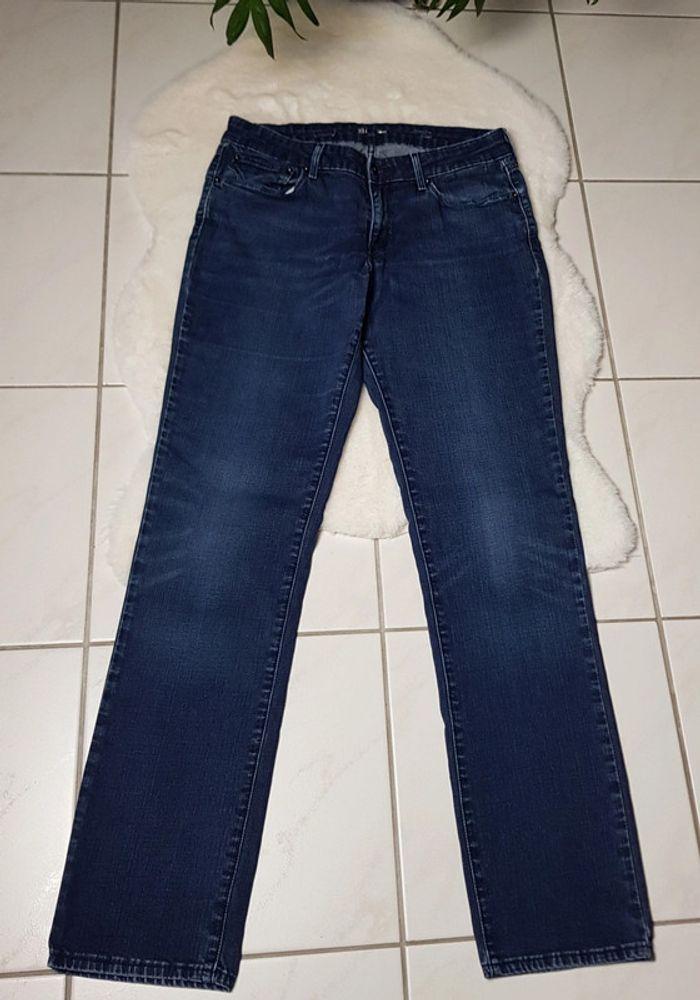 Jean Levi's Demi Curve Modern Rise Straight W30 L34 Bleu Marine - photo numéro 2