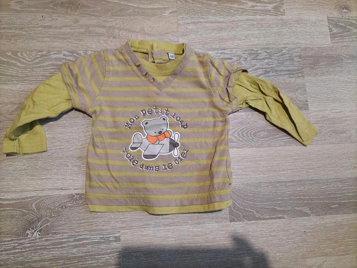 T-shirt manches longues - 12 mois 👶👶 - photo numéro 1