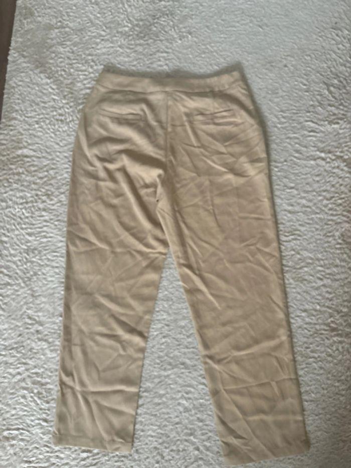 Pantalon beige fluide - photo numéro 2