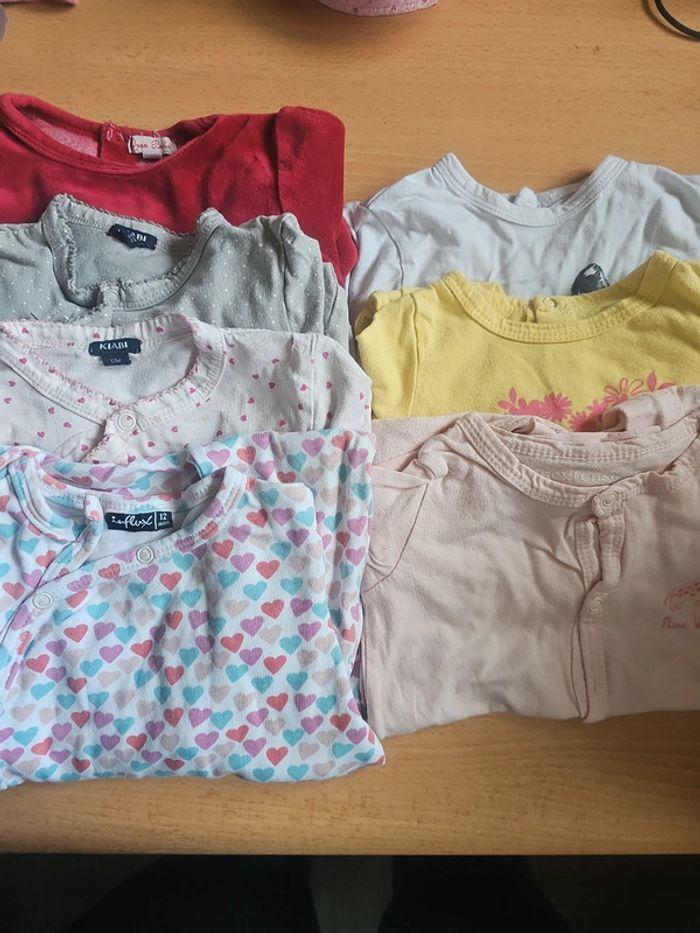 Lot de 7 pyjamas 12 mois - photo numéro 3