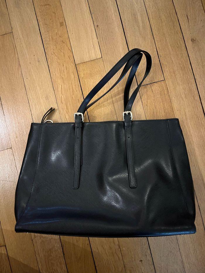 SAC CUIR NOIR - photo numéro 1