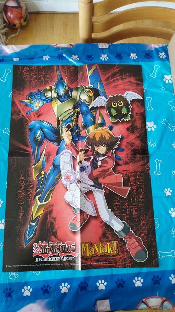 Grand Poster Pokemon Yu gi oh mangas vintage Mewtwo yuki Kuriboh Hero Sparkman - photo numéro 2