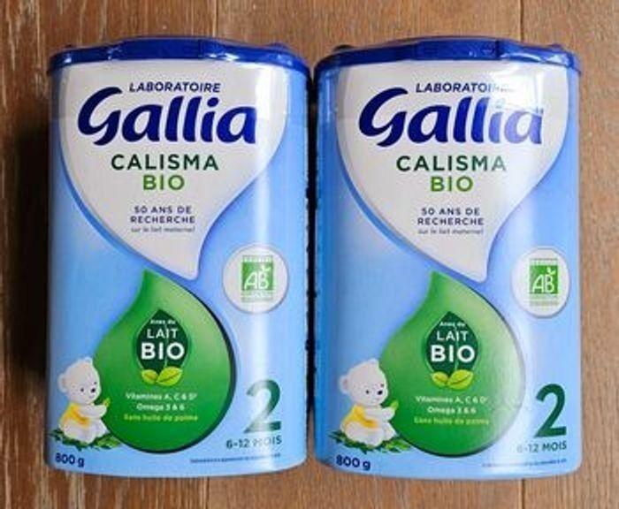 2 Laits Gallia Calisma bio 2 - photo numéro 2