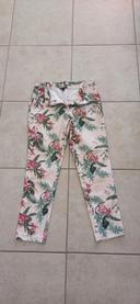 Pantalon fleuri