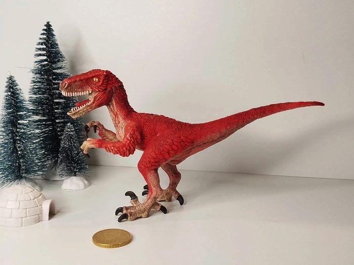 Dinosaure Vélociraptor rouge Schleich - photo numéro 2