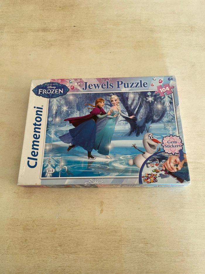 Puzzle reine des neiges 104pieces - photo numéro 1