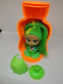 Collection Salon glamourz dooz bouteille de shampoing orange poupée vert green Poppy headstart