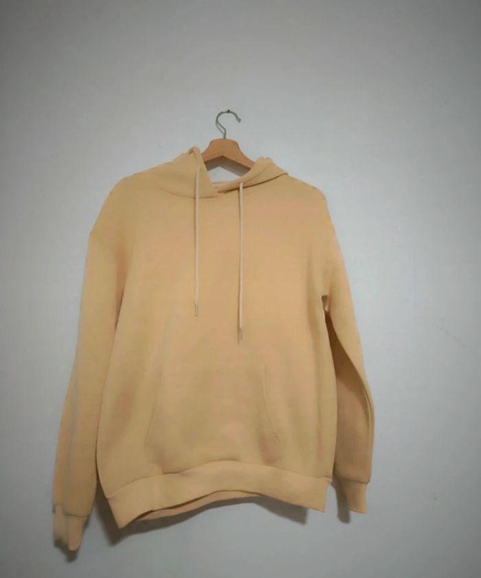 Sweat à capuche chaud jaune taille M shein - photo numéro 1