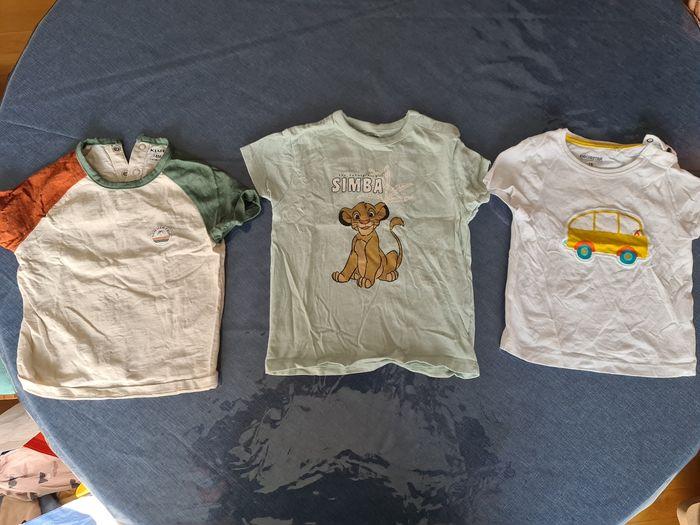 Lot de 3 tee-shirts 18mois