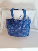 Sac disney epaule réversible bleu mickey