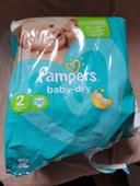 16 couches pampers Taille 2