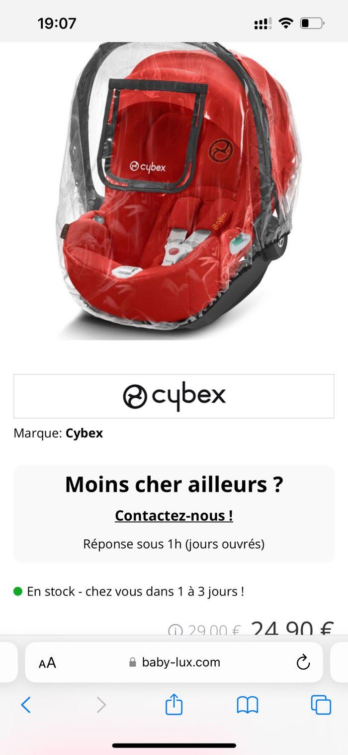 Siège auto cybex avec base et accessoires - photo numéro 10