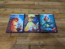 Lot 3 DVD Disney le roi lion, la belle et la bête, la petite sirène collection