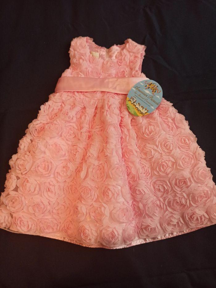 Robe de cérémonie rose bonbon - photo numéro 3