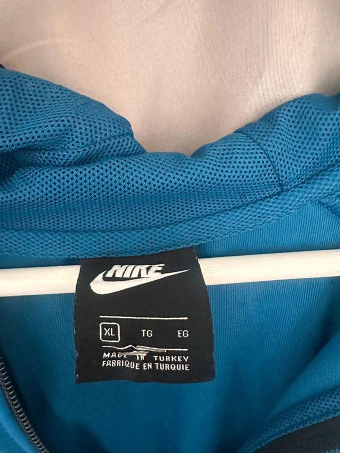 Veste homme à capuche nike bleue taille XL - photo numéro 3