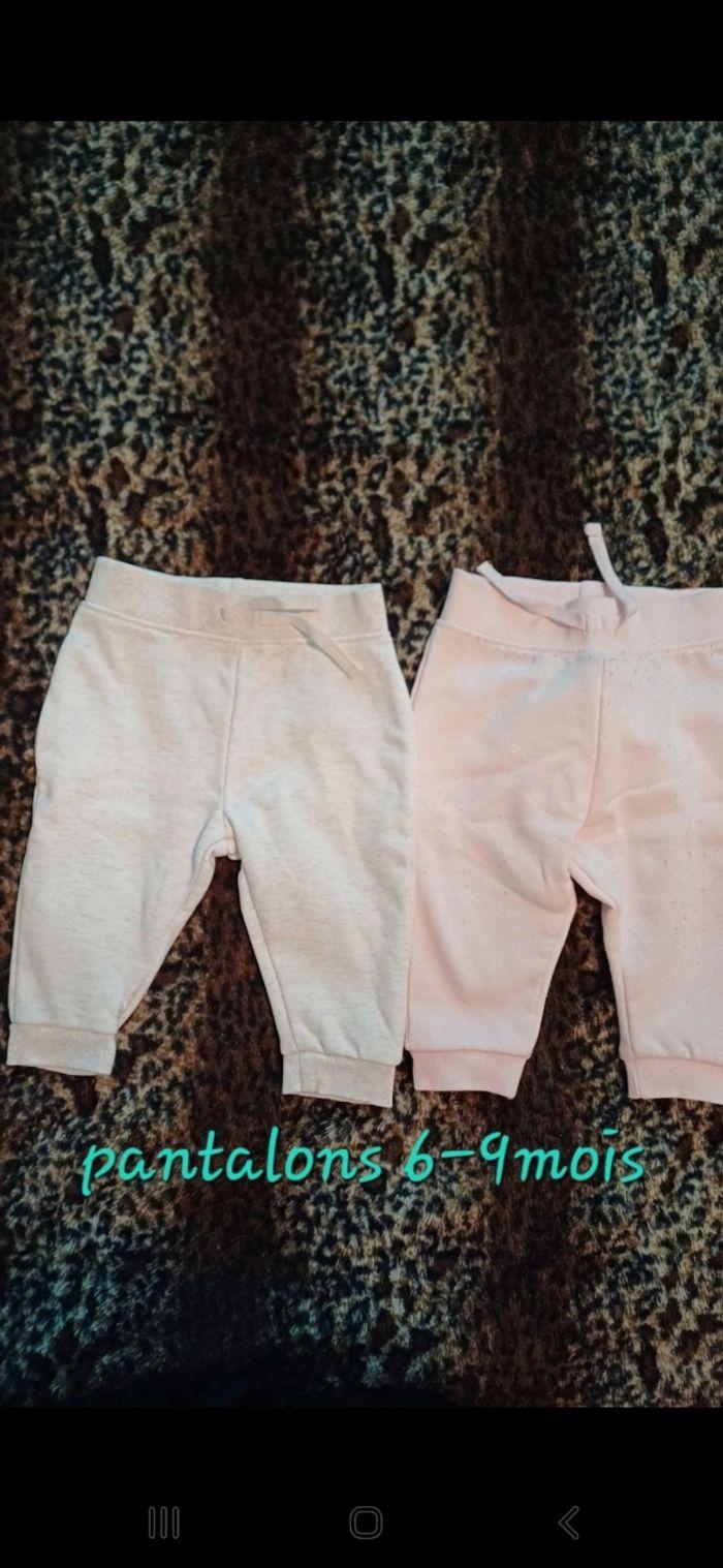 Pantalon bébé fille de 6 à 9 mois