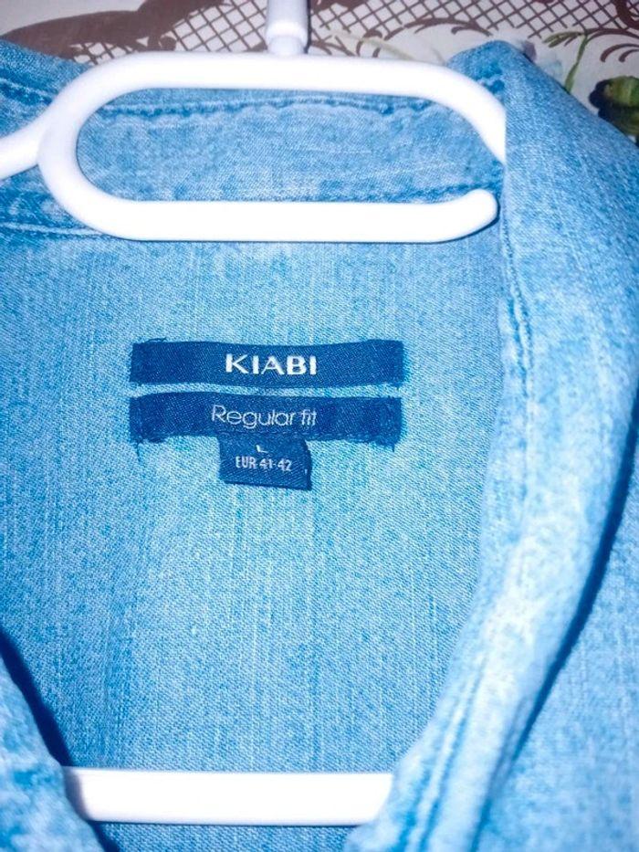 Chemisette en jean taille L de chez Kiabi - photo numéro 3