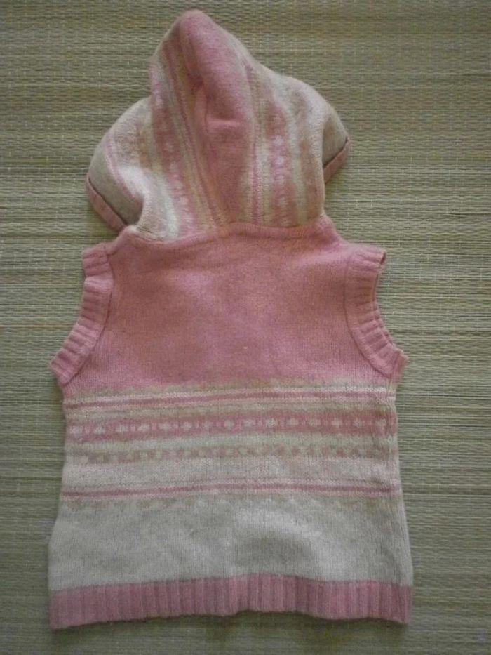 Pull à capuche sans manches - photo numéro 2