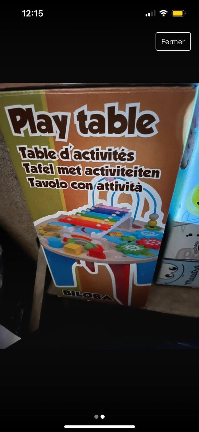 Table d’activité - photo numéro 2