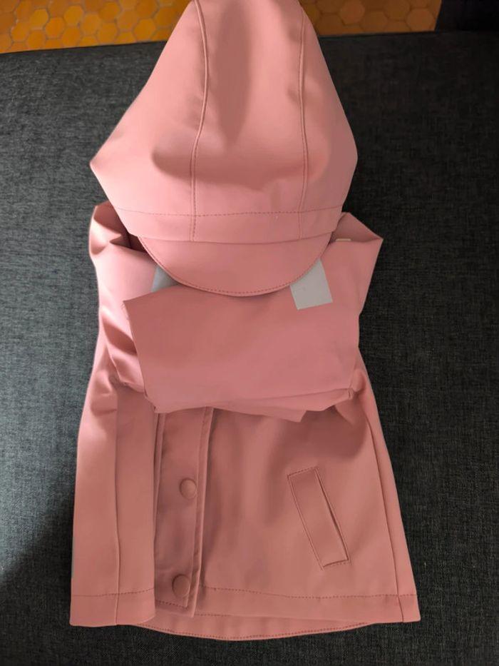 Parka bébé tape a œil rose - photo numéro 2