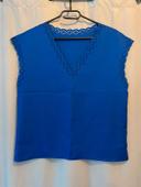 Blouse bleue Shein 36