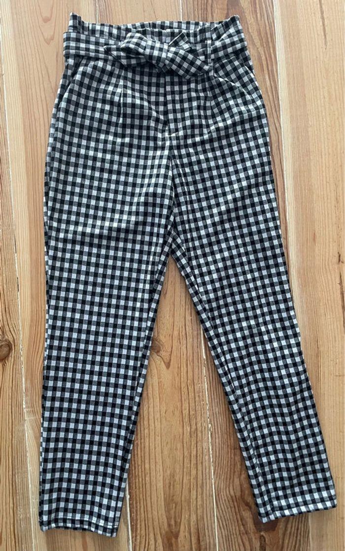 Pantalon à carreaux Kiabi taille 38 - photo numéro 2