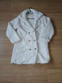 Manteau polaire blanc NEUF