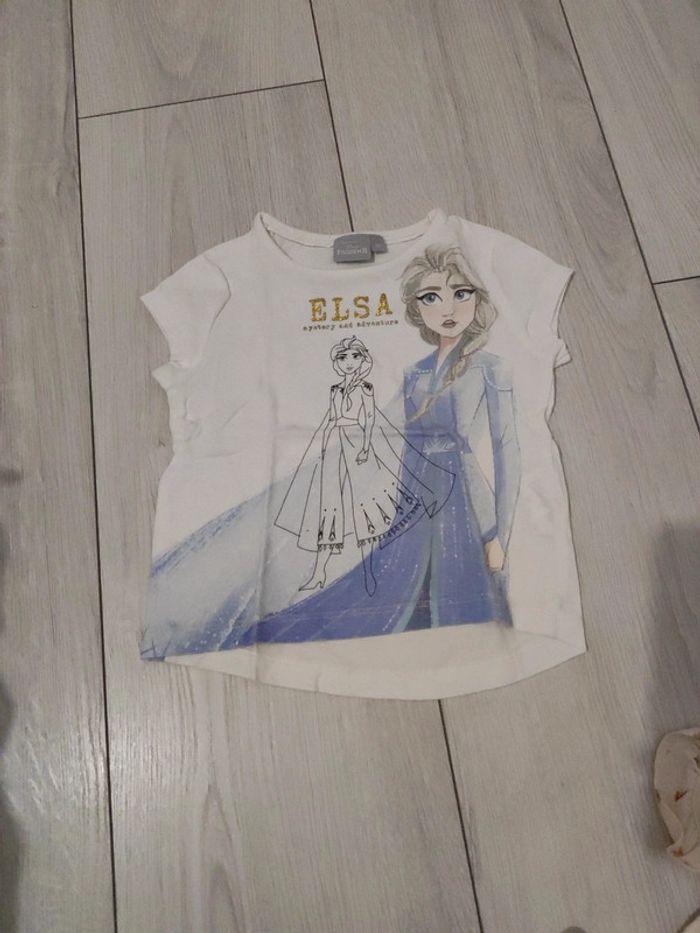 Tee shirt reine des neiges - photo numéro 1