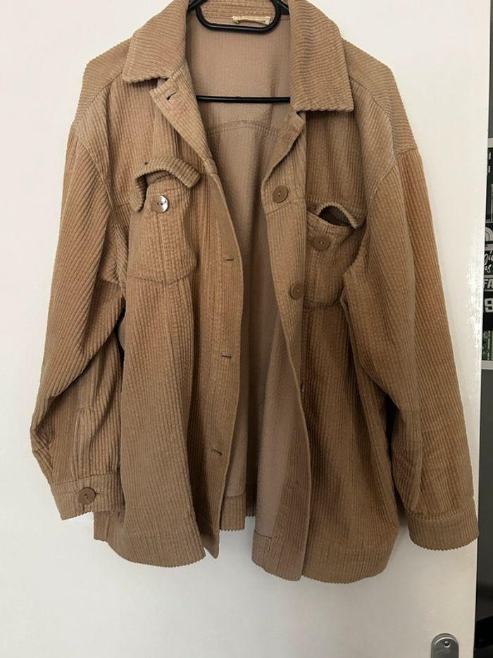 Veste mi saison beige - photo numéro 1