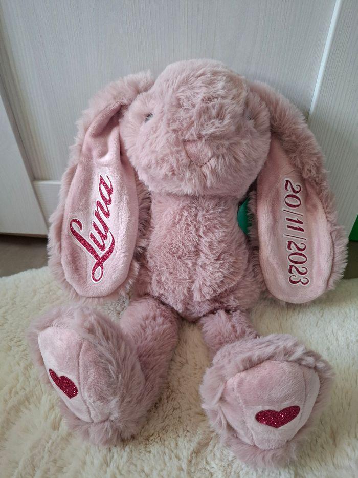 Peluche lapin personnalisé - photo numéro 3