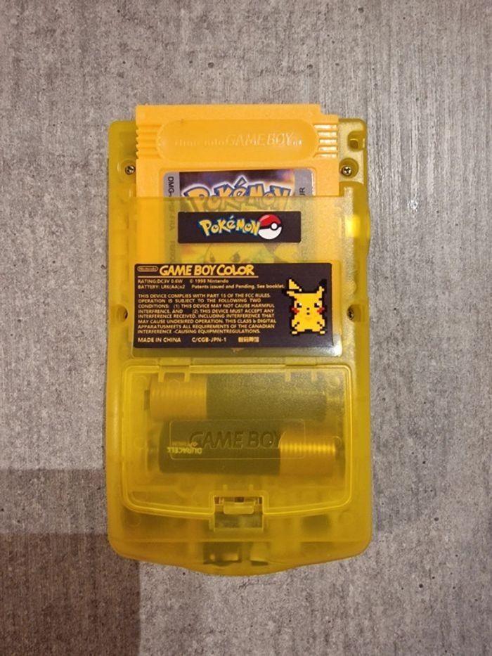 Gameboy Color Custom IPS + Jeu Pokemon - photo numéro 7