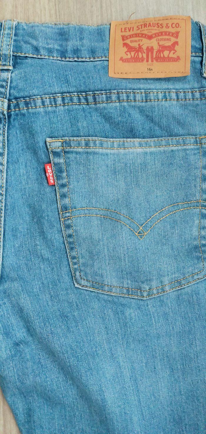 jeans Levi's mixte bleu 16 ans - photo numéro 3