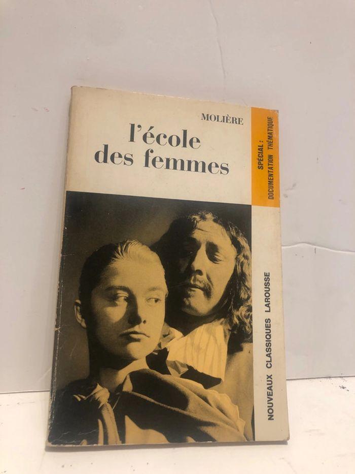 Livre classique Molière l’ecole des femmes - photo numéro 1