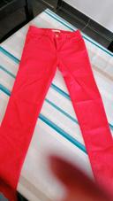 Pantalon Stradivarius orange (non fluo)